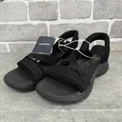 【No.114】SKECHERS スケッチャーズ サンダル ブラック 24㎝のサムネイル