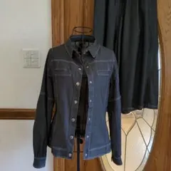 E-clat エイココンドウ　ウールブレンド異素材コート裾バルーン42 21.jpg