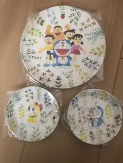 ドラえもん メラミン皿&抗菌マスクセット