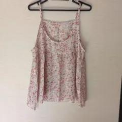 花柄キャミソール Mサイズ ポリエステル100%