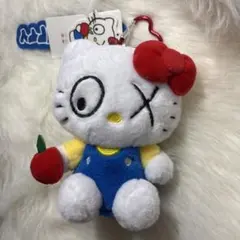 USJ限定☆ハローキティ×チャッキー コラボ ぬいぐるみキーチェーン