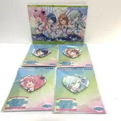 【未開封品・匿名配送】バッジ モアジャン５種セット♫