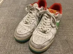Nike Air Force 1 ホワイト/グリーン/レッド　28.5cm