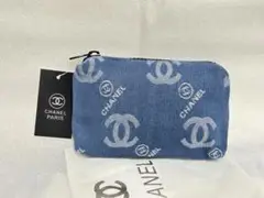 シャネル CHANEL ノベルティ デニムポーチ 新品未使用