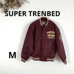 SUPER TRENBED Mサイズスタジャン　ブルゾン　ヴィンテージのサムネイル