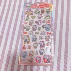 うるちゅるポップシール レトロ キティ サンリオ うるちゅるpop SEALのサムネイル
