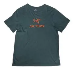 ARC'TERYX ダークグリーン プリントロゴ Tシャツ Mサイズ