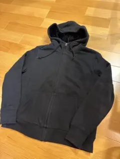 UNIQLO ブラックフード付きパーカー Lサイズ