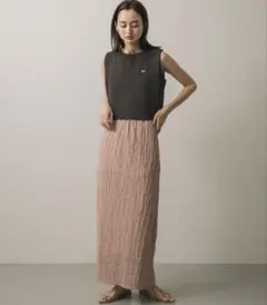 センスオブプレイス　アーバンリサーチ　シアーフクレジャガードスカートのサムネイル