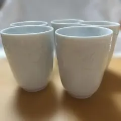 たち吉ゴールデンアップル湯飲み5個セット