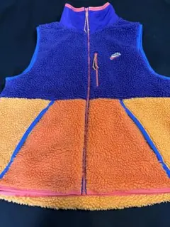 NIKE ボアベスト パープル オレンジ