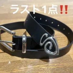 STUSSY バックルベルト 黒