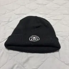 STUSSY ニット帽 ビーニー ブラックのサムネイル