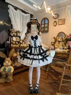 藤咲凪着用】ノワールベルメイド《オリジナルコスプレ9点セット