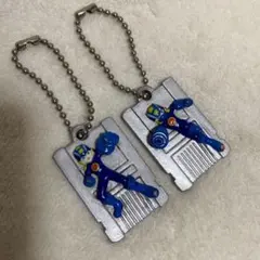 ロックマンエグゼ レリーフプレート キーホルダー　2点