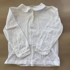 【美品】ファミリア お受験　小学校受験　ブラウス　女の子　　長袖　120cm