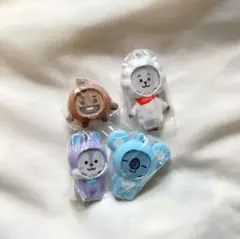 BT21 フォトフレームマスコット　SHOOKY RJ MANG KOYA