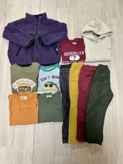 子供服　まとめ売り　男の子　110.120