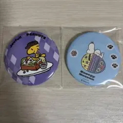 スヌーピー PEANUTS ウッドストック 缶バッジ