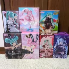 初音ミク 巡音ルカ フィギュア 7体セット まとめ売り