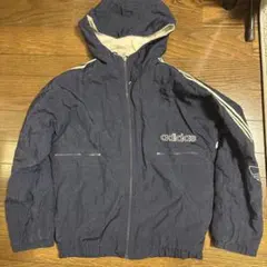 adidas 나일론 재킷 네이비