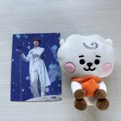 BT21 RJ マスコットぬいぐるみ MOS ジンポストカード
