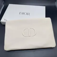 箱付き　クリスチャンディオール ポーチ ノベルティポーチ　ホワイト　no.151