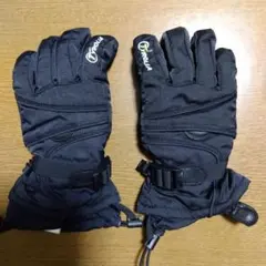 Tyrolia 防水 5本指グローブ 黒