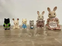 シルバニアファミリー 人形6体セット