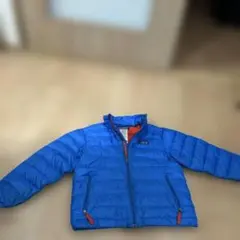 H*و様 パタゴニア キッズ ダウンジャケット XS (110cm相当) ブルー