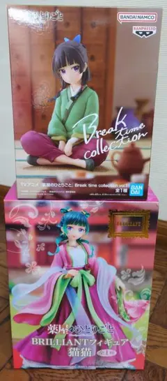 薬屋のひとりごと　猫猫　フィギュア　2点セット