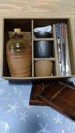 美濃焼　焼酎セット (つけ麺セット)のサムネイル