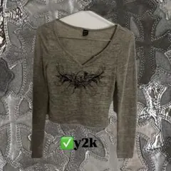 y2k グランジ 平成長袖