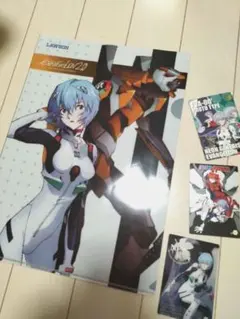 新世紀エヴァンゲリオン 綾波レイ クリアファイル　ウエハースカード