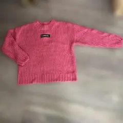 Heather ピンク ニット セーター 長袖KANGOL