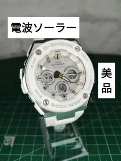 G-SHOCK GST-W300-7AJF ホワイト/ゴールド - メルカリ