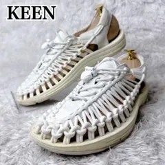 【良品✨】KEEN キーン UNEEK ユニーク ホワイト スポーツ サンダルのサムネイル