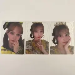 FRUITS ZIPPER ふるっぱー 早瀬ノエル クリアトレカ 3枚セット