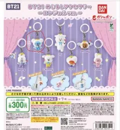 BT21 めじるしアクセサリー エンジェルver KOYA ガチャ