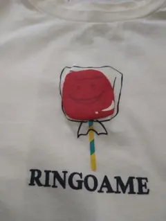 キッズ Tシャツ ホワイト RINGOAME　140cm