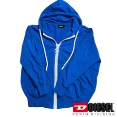 【美品】DIESEL ルーズフィット ビッグジップアップパーカー 【即日発送】