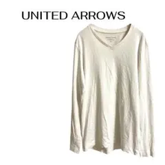 C0458UNITED ARROWS長袖シンプルトップスオフィスカジュアルデートのサムネイル