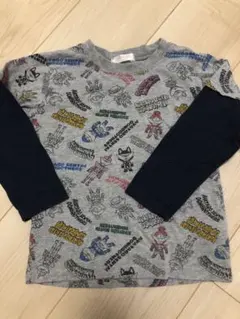 ドンブラザーズキャラクター柄 長袖カットソー 100cm