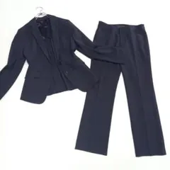 タカキュー エム・エフ・エディトリアル 洗えるビジネス パンツスーツ М 黒