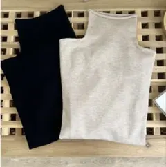 BLATE シンプルハイネックニット