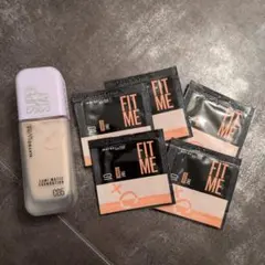 MAYBELLINE ルミマット　リキッドファンデC05 、下地サンプル付き