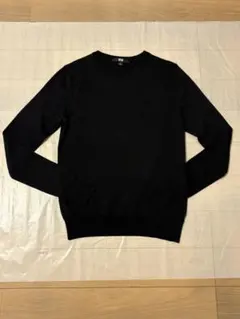 UNIQLO ブラック クルーネック セーター Sサイズ