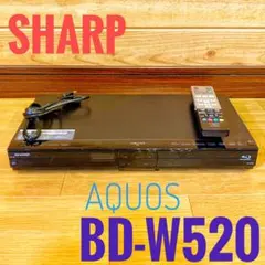 SHARP シャープ　ブルーレイレコーダー HDD 500GB 2番組同時録画のサムネイル