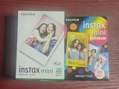 d*7様 【未使用】FUJIFILM instax mini 20枚 + レイン