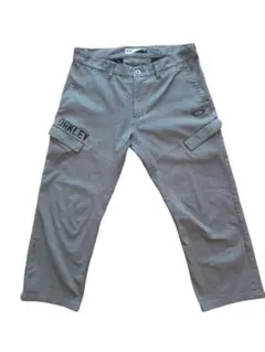 オークリー　ゴルフパンツ 36インチ グレー スカル